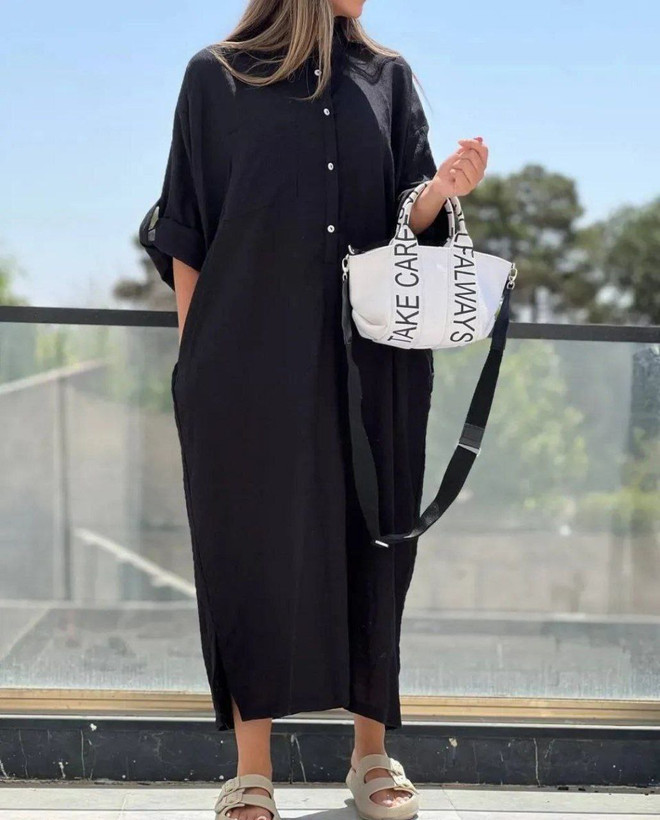 قیمت و خرید اینترنتی پیراهن بلند آبشاری