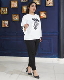 خرید و بررسی قیمت ست شومیز و شلوار طرح گل