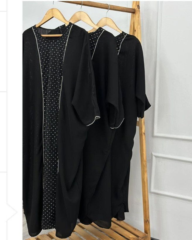 سفارش اینترنتی و آنلاین مانتو عبایی مدل سارا کد 99889