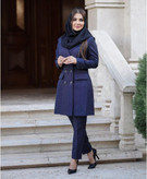 قیمت و سفارش آنلاین مانتو شلوار اداری افرا