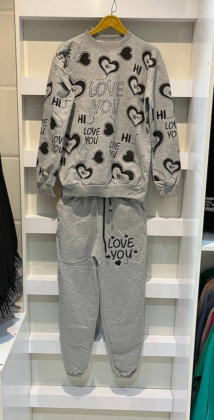 سفارش ست بلوز و شلوار love you