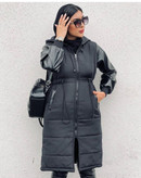 قیمت و خرید اینترنتی کاپشن آستین چرم نیکا