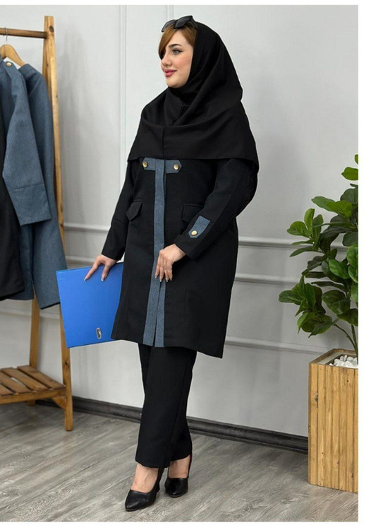 قیمت مانتو و شلوار اداری زنانه مدل رزا