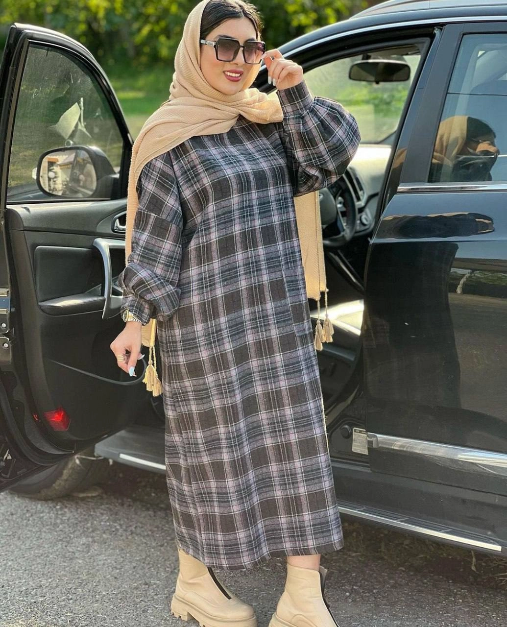 خرید آنلاین پیراهن چهارخانه زنانه