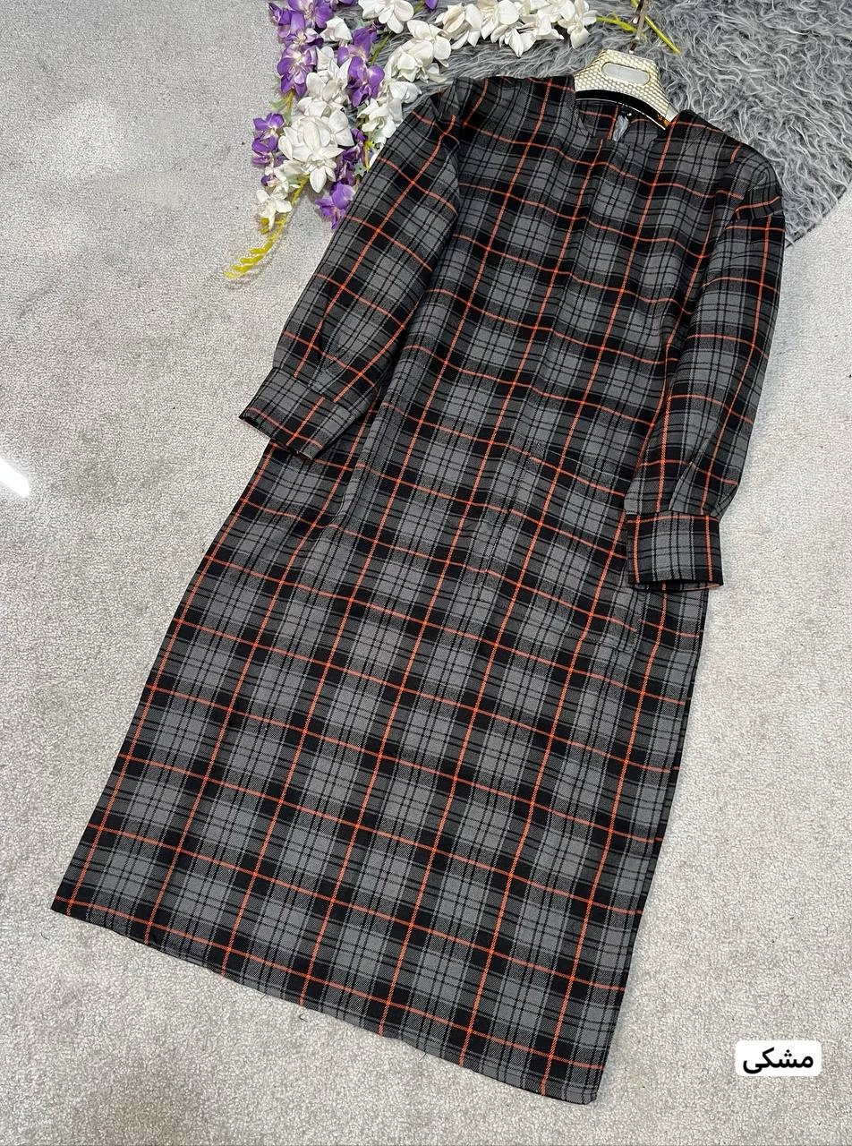 سفارش پیراهن چهارخانه زنانه