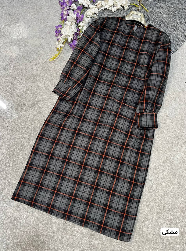 سفارش پیراهن چهارخانه زنانه