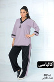 قیمت و خرید اینترنتی ست تونیک شلوار یقه سنتی 2 کد 9604