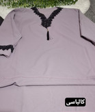 قیمت و مشخصات ست تونیک شلوار یقه سنتی 2 کد 9604