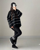 قیمت و خرید اینترنتی بلوزبافت لش خطی کد 42808