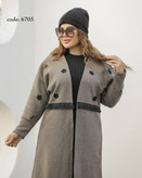 قیمت و خرید مانتو بافت ترمه کد 3778