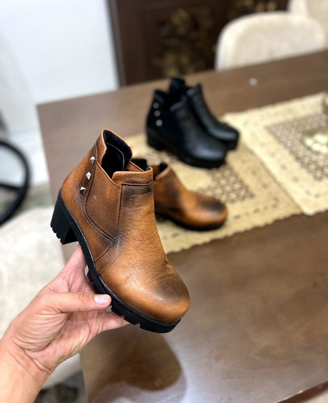 خرید و سفارش اینترنتی نیم بوت زنانه ساناز کد ۱۶۳۷