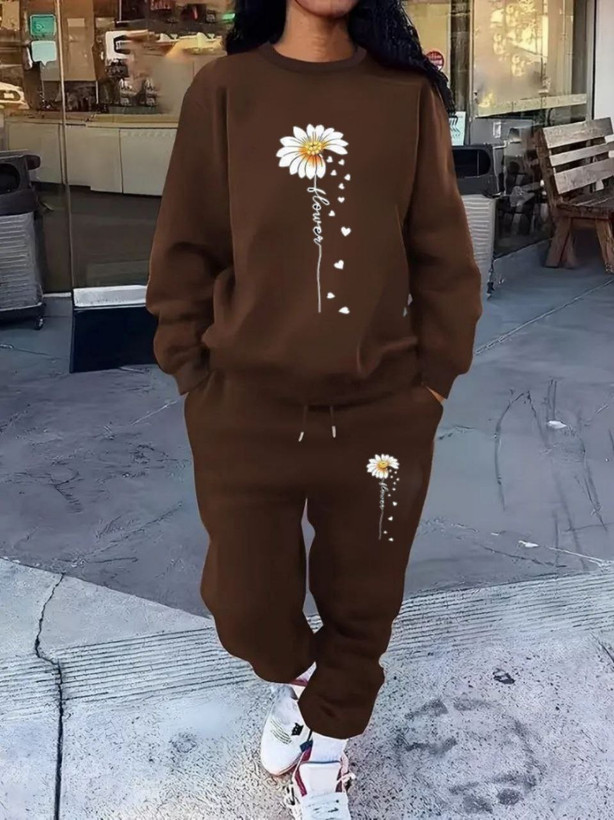 سفارش و خرید اینترنتی بلوز شلوار پاییزه بابونه کد 3632