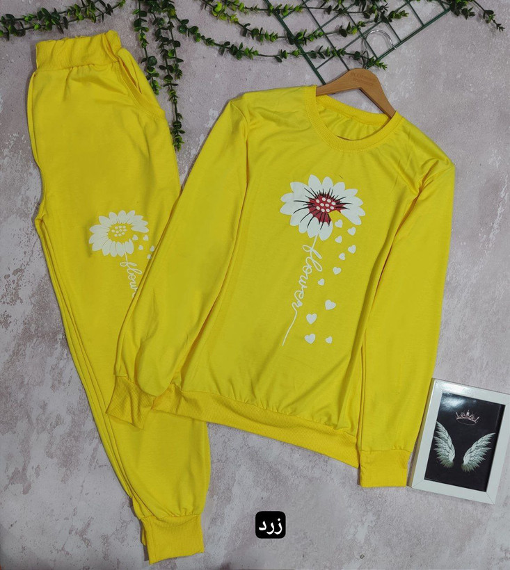 سفارش و مشاهده قیمت بلوز شلوار پاییزه بابونه کد 3632