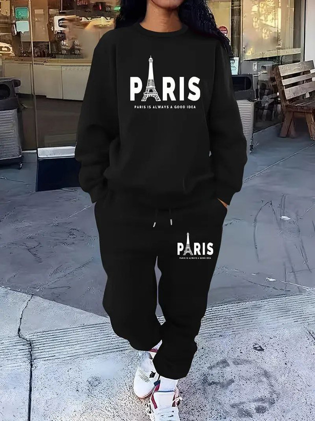 قیمت و خرید بلوز شلوار پاییزه پاریس کد 7829