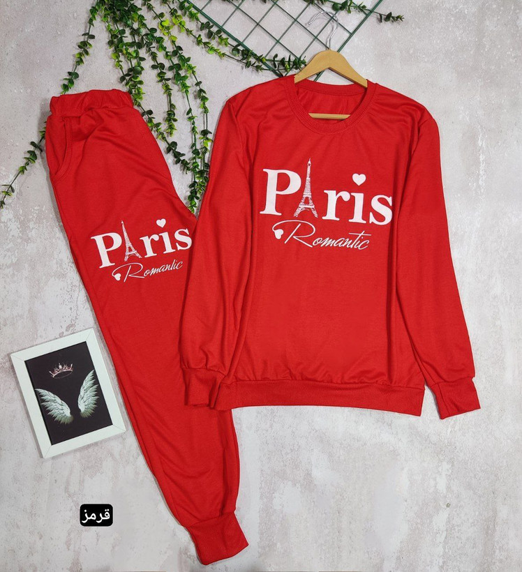 خرید و سفارش اینترنتی بلوز شلوار پاییزه پاریس کد 7829