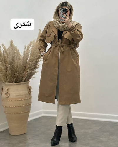 سفارش اینترنتی مانتو بارونی رویا کد 6333