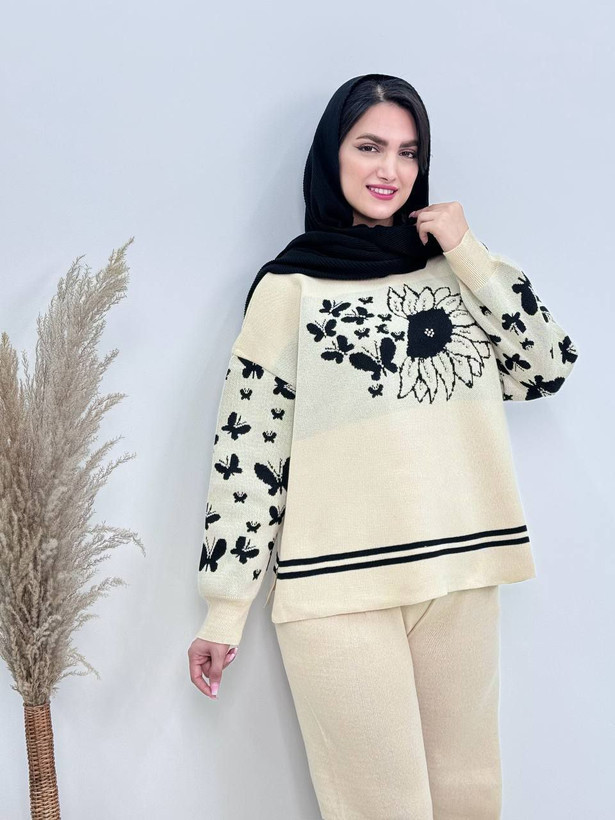 سفارش اینترنتی ست بافت پروانه کد 3222