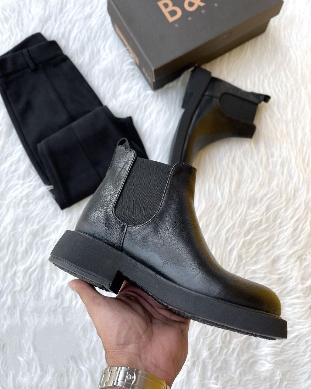 خرید اینترنتی نیم بوت زنانه کد 100