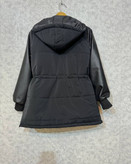 خرید و سفارش اینترنتی کاپشن آستین چرم کد 4463