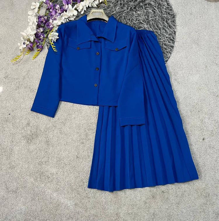 سفارش کت دامن پلیسه کد 100172