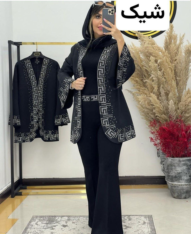 خرید اینترنتی و آنلاین ست کت و شلوار روشنک کد 1034