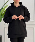 مشاهده قیمت و خرید اینترنتی هودی ساده زنانه کد ۱۸۰۸