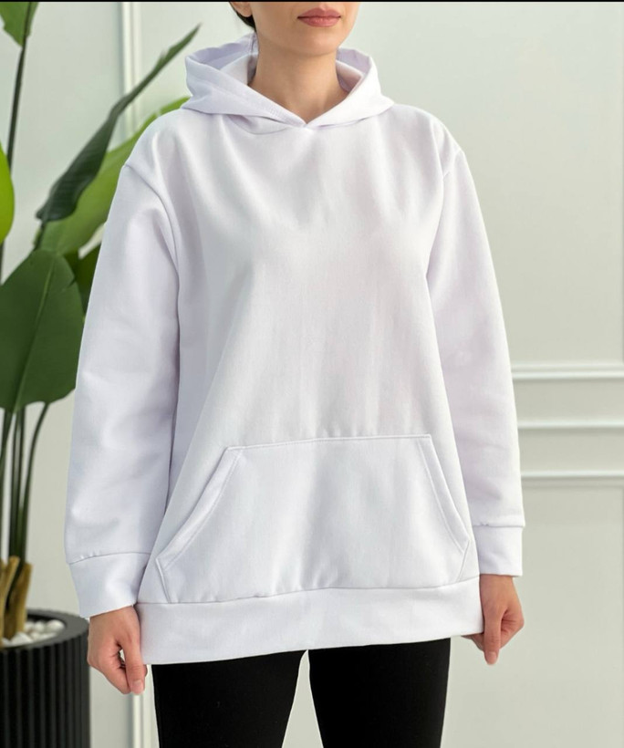 مشاهده قیمت و خرید هودی ساده زنانه کد ۱۸۰۸