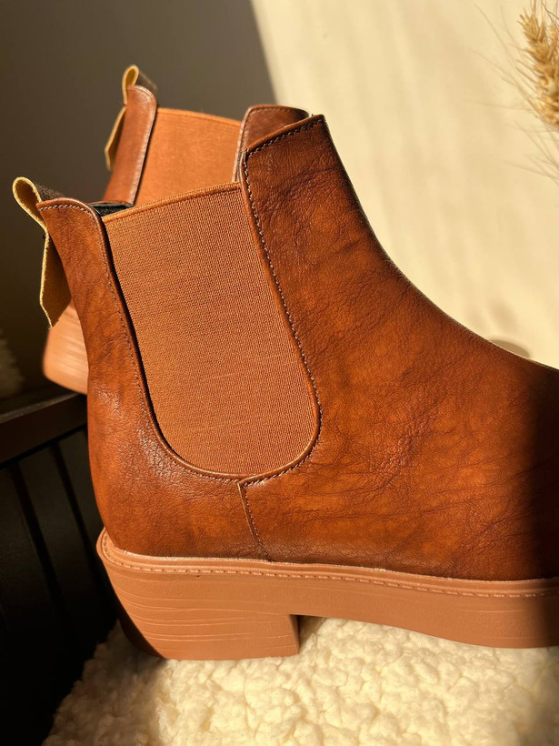 خرید نیم بوت کلاسیک دو کش زنانه کد ۱۸۱۵