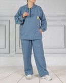 سفارش ست هودی شلوار دورس پروانه کد 42848