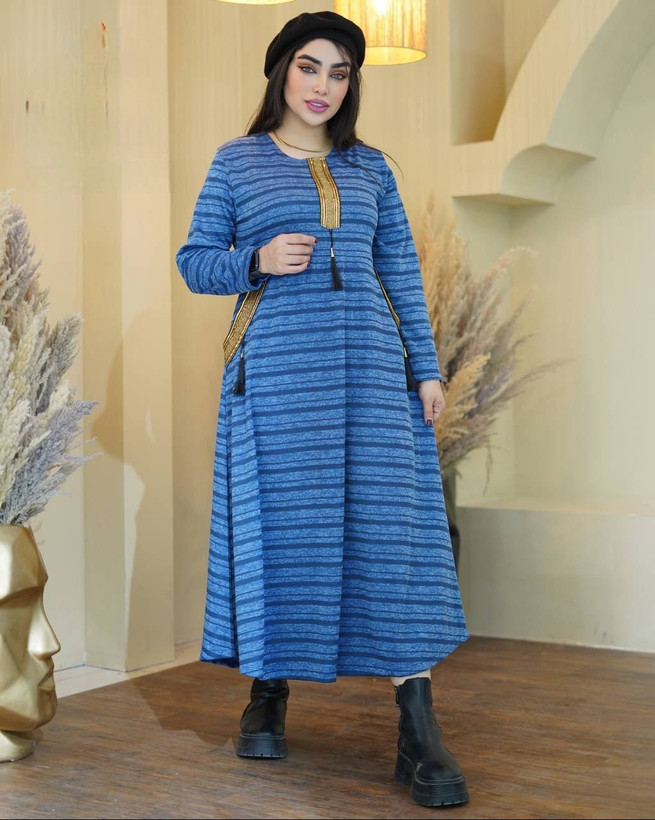 سفارش و خرید آنلاین پیراهن بلند مینو کد 7333