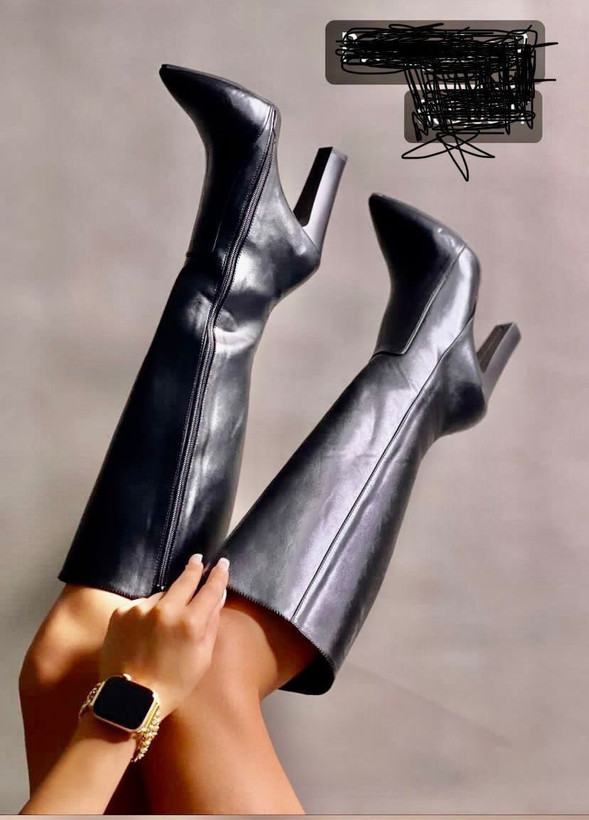 خرید و مشاهده قیمت بوت زیر زانو زنانه کد ۱۸۴۷