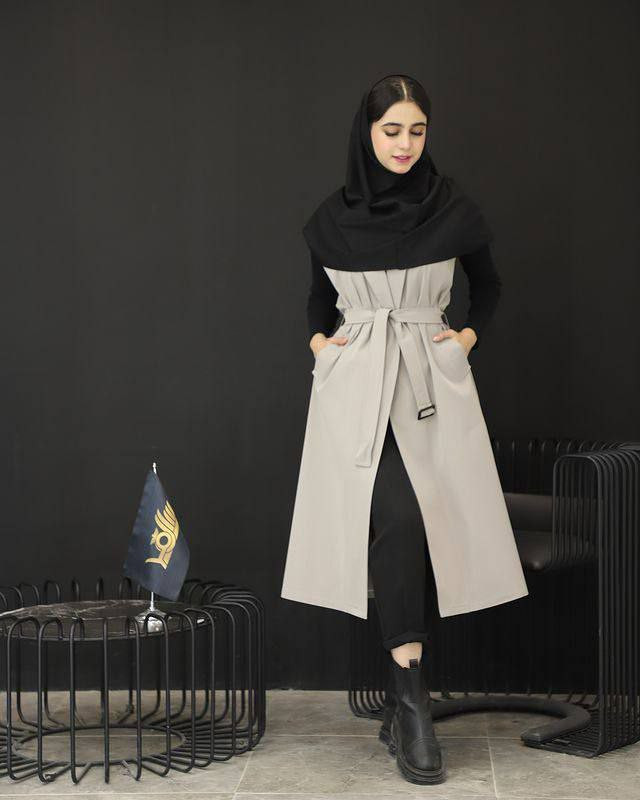 مشاهده قیمت و خرید آنلاین سارافون کت بارانی مهوا کد 9397