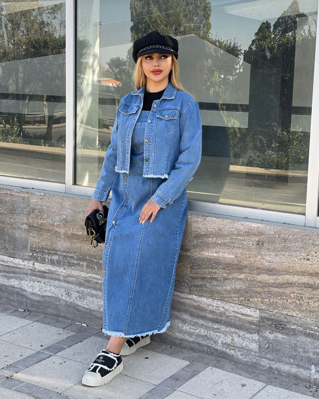 قیمت و سفارش ست کت سارافون لی کد 78291