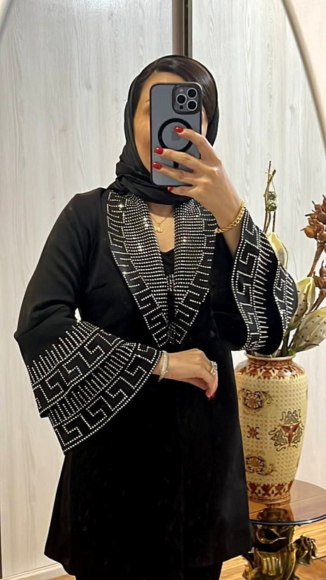 خرید و مشاهده قیمت کت مجلسی آستین کلوش یلدا کد 78328