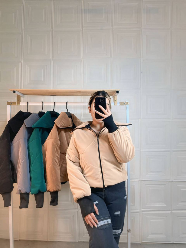 سفارش و مشاهده قیمت کاپشن زنانه ایسو کد 7484