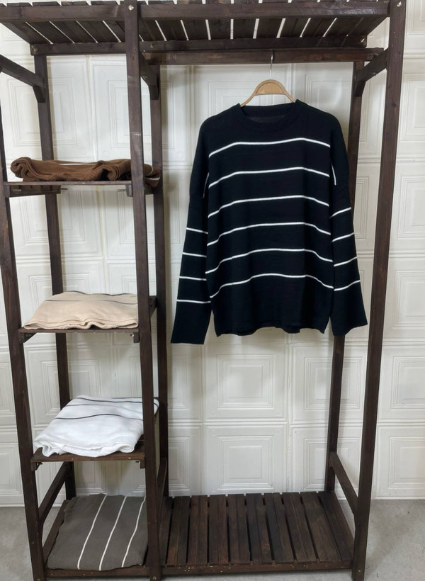 خرید و مشاهده قیمت بافت راه راه زنانه کد 3363