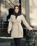 خرید و سفارش اینترنتی پالتو بارانی نیک کد 6783