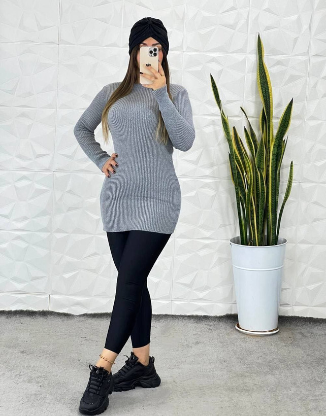 خرید و مشاهده قیمت بافت گپ یقه گرد کد 48579