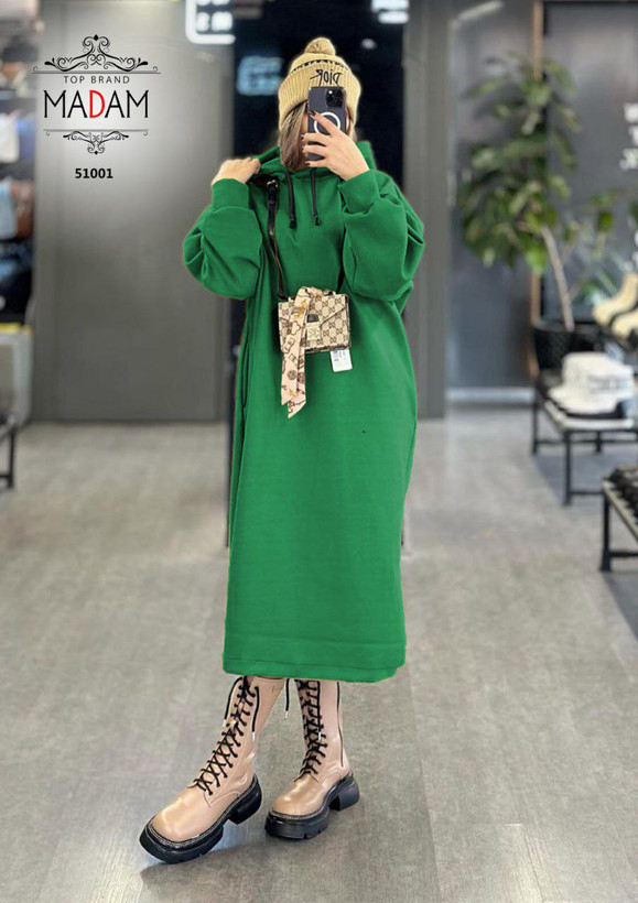 سفارش اینترنتی و آنلاین هودی لانگ کلاهدار کد 42871