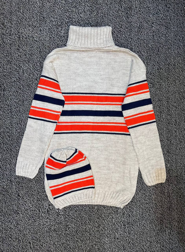 مشاهده قیمت و خرید اینترنتی تونیک بافت با کلاه تیارا کد 7366