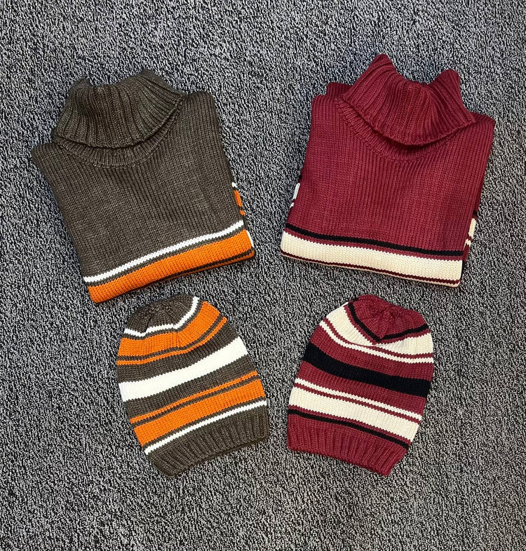 مشاهده قیمت و سفارش تونیک بافت با کلاه تیارا کد 7366