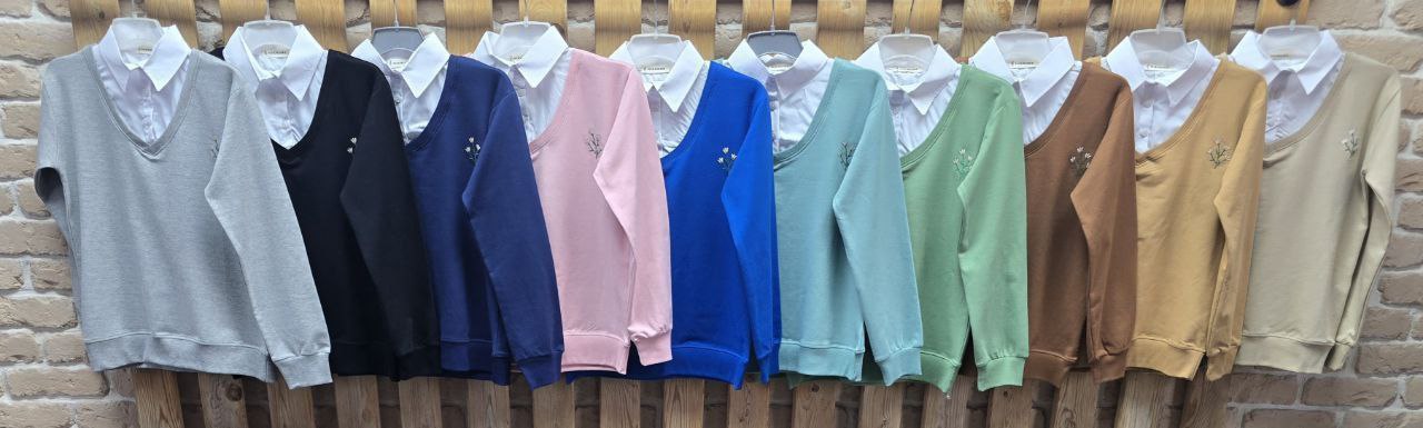 قیمت و سفارش اینترنتی بلوز دورس یقه دار کد 67701