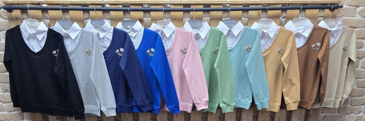 مشاهده قیمت و خرید اینترنتی بلوز دورس یقه دار کد 67701