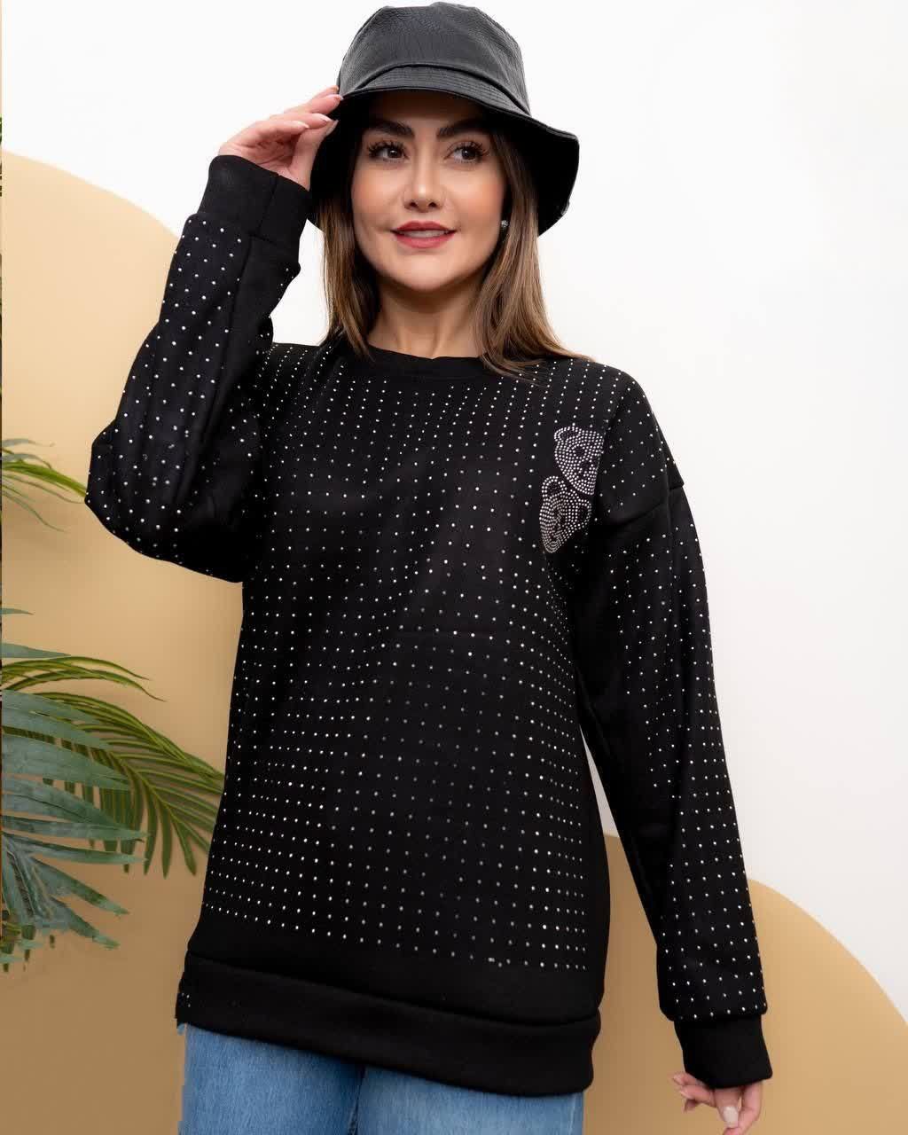 خرید اینترنتی و آنلاین بلوز تو کرکی دو خرس کد 3365