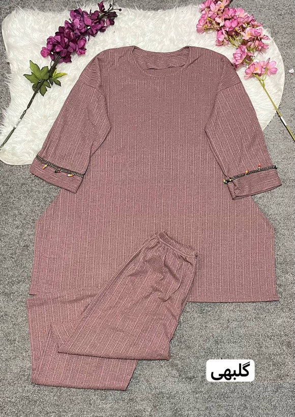 قیمت و خرید اینترنتی تونیک شلوار آستین منگوله کد 1528