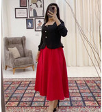 سفارش و مشاهده قیمت کت دامن یلدایی کد 4095