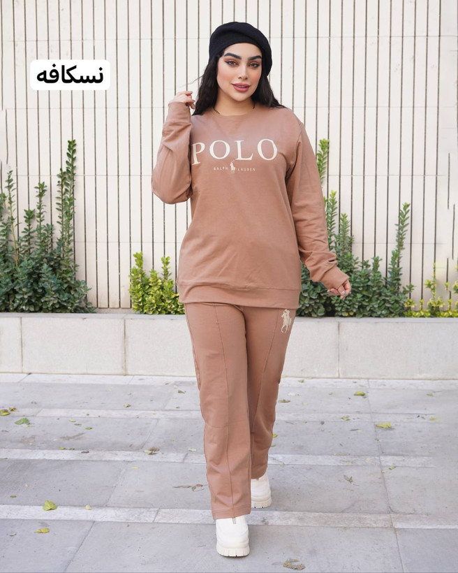 خرید و سفارش اینترنتی ست بلوز شلوار اسپرت پولو کد 6037