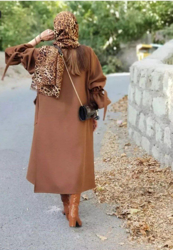 مشاهده قیمت و سفارش اینترنتی پالتو نازبانو کد 5394