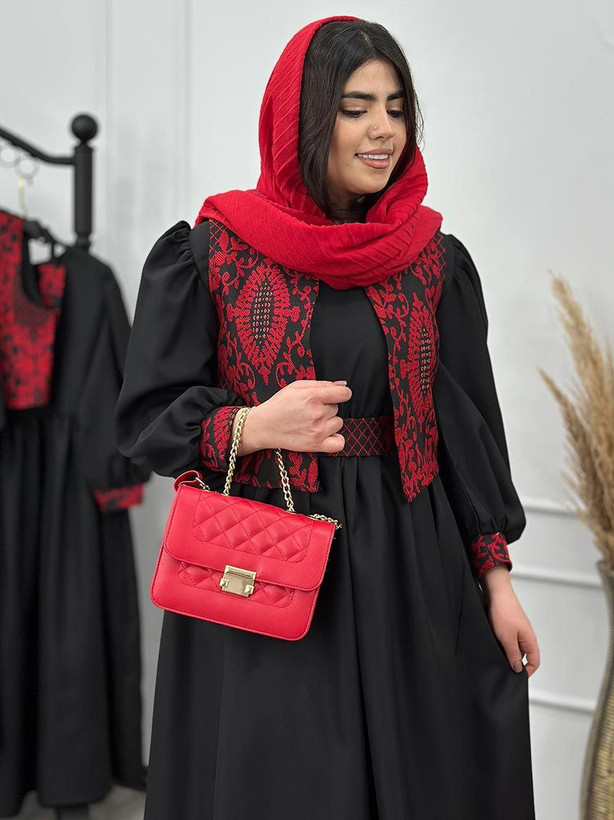 خرید و مشاهده قیمت پیراهن و ژیله یلدانه ماهور کد 79723