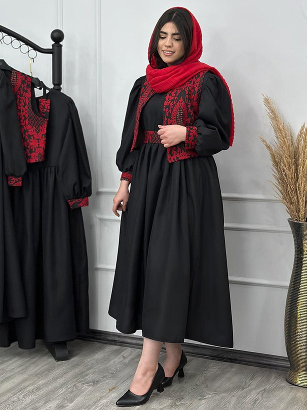 سفارش و خرید اینترنتی پیراهن و ژیله یلدانه ماهور کد 79723